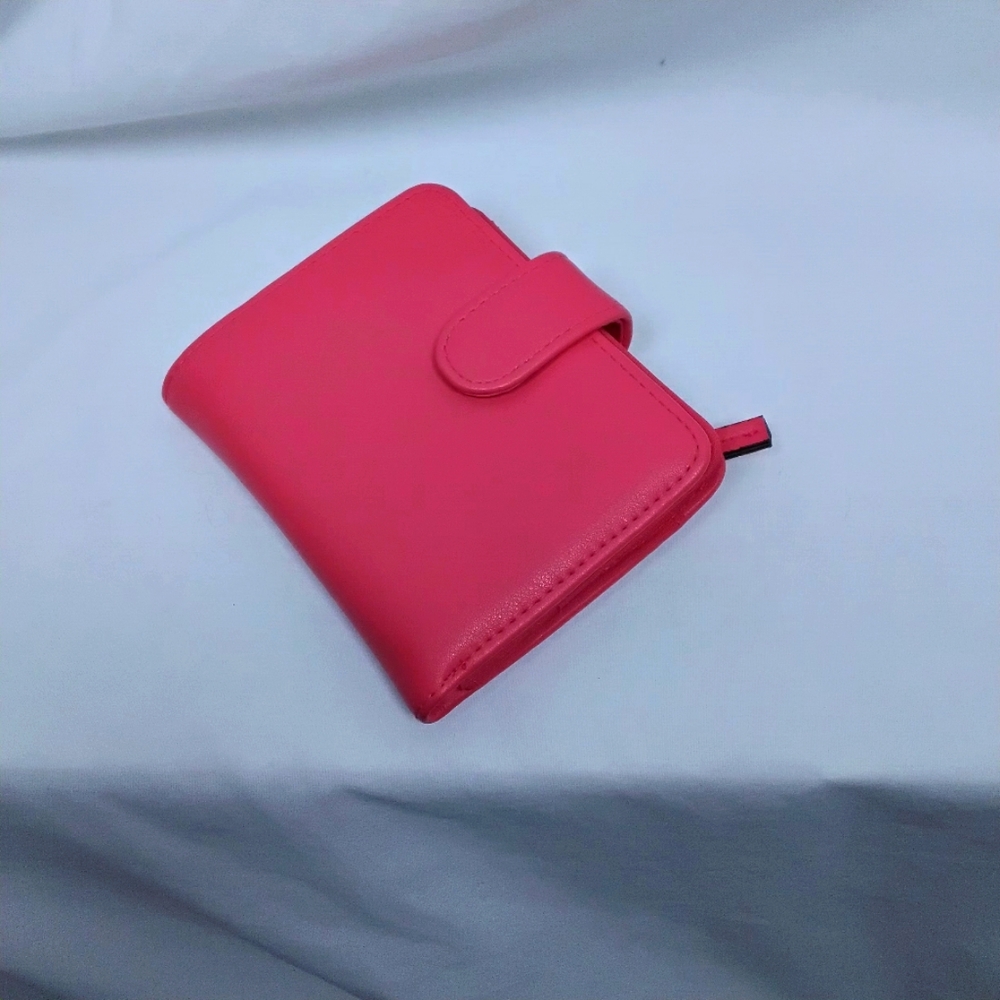 Small Folding Wallet Salmon/Pink